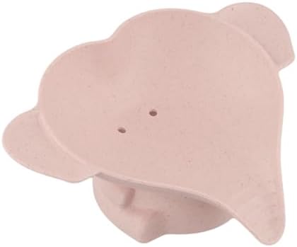 Pink Elephant Soap Dish Waterproof Drain Rack