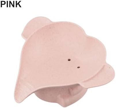 Pink Elephant Soap Dish Waterproof Drain Rack