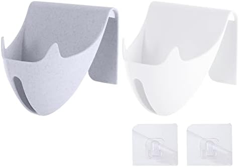 2Packs Soap Dishes with Drain for Bathroom Bar and Kitchen