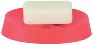Move Frosty Red Soap Dish