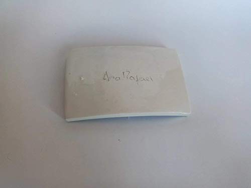 Handmade Olive Green Ceramic Quickly Drying Bar Soap Dish 13cm x 8cm