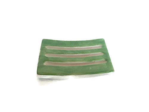 Handmade Long Green HandmadeSoapDish