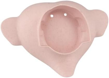 Pink Elephant Soap Dish Waterproof Drain Rack