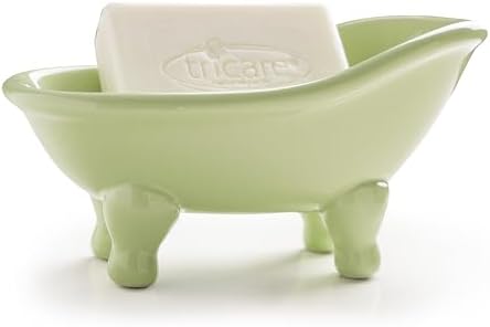 Eco-Friendly Ceramic Minimalist Soap Dish for the Bathroom