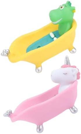 Cute Cartoon Dinosaur Soap Holder for Kids