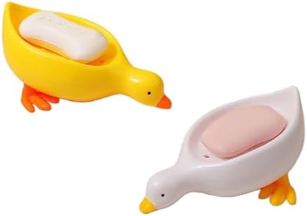 Stylish Duck Soap Dish 2Pcs