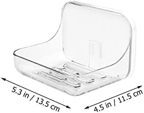 Victorasky Acrylic Wall-Mounted Bathroom Soap Dish