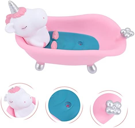 Cartoon Unicorn Soap Holder for Bathroom Durable Adorable