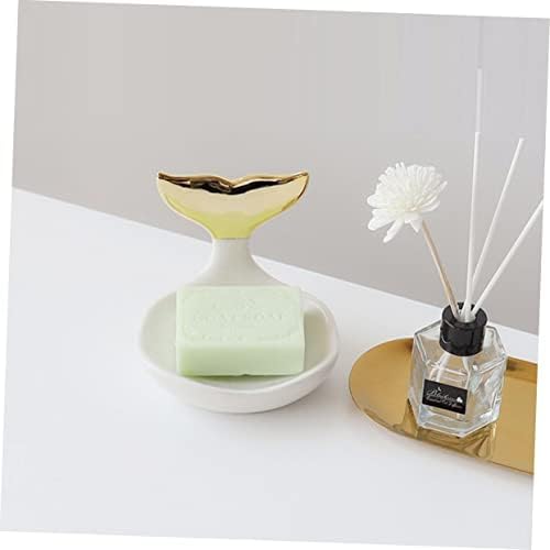 Healifty Modern Stylish Shaped Soap Holder for Bathroom Organization