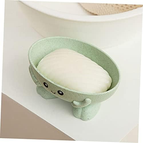 2pcs Cartoon Soap Holder Bathroom Kitchen Decor