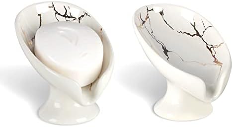 Self-Draining Soap Dish Set by ANTISS HOME