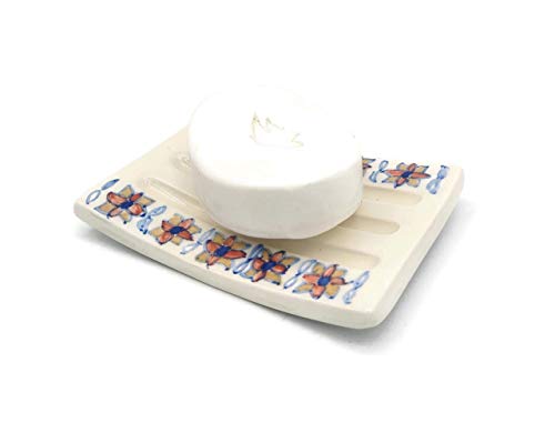 Handmade Floral Soap Dish