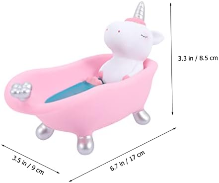 VALICLUD - Unique Cartoon Unicorn Soap Dish