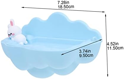 Stylish Wall-Mounted Cartoon Cloud Soap Dish for Bathroom Kitchen Organization