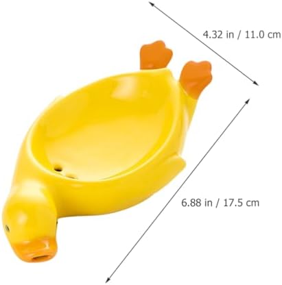 MAGICLULU Ceramic Soap Dish Unique Organizer for Bathroom