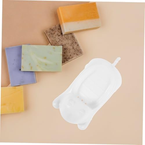 SKISUNO Cute Cat-Themed Self-Draining Soap Dish