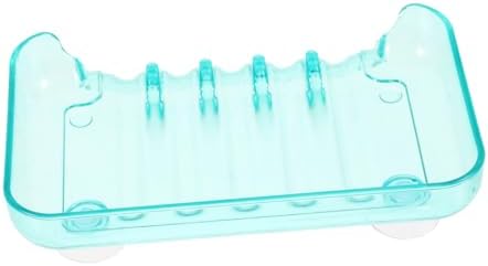Garneck 1pc Green Cup Soap Basket Draining Holder for Kitchen and Bathroom