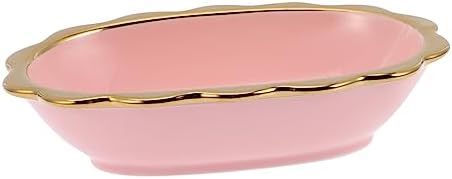 Garneck Ceramic Soap Dish compact multi-compartment stylish for home travel