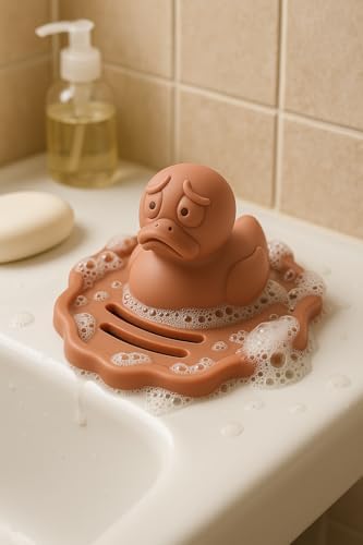 Adorable Quicksand Duck Soap Dish