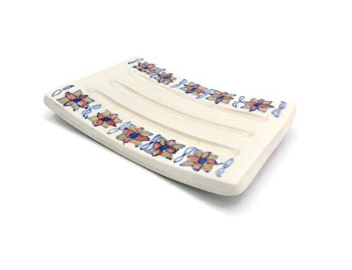 Handmade Floral Soap Dish