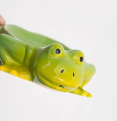 Fancy Ceramic Soap Dish with Fun Frog Design 123Arts