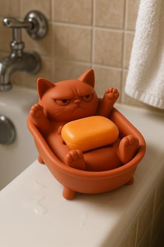 Grumpy Cat Soap Dish 2 Smile with Your Grumpy Cat