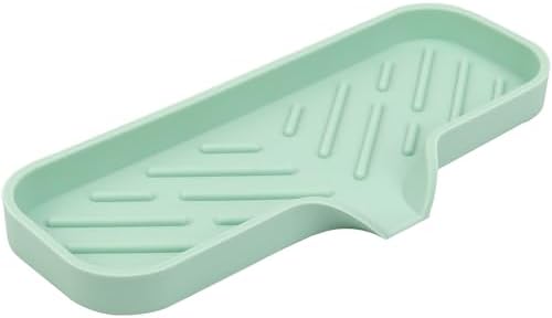 YASMEN Silicone Soap Dish with Drain Green 1