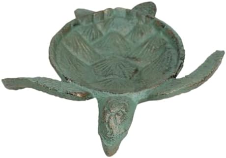 Stunning Cast Iron Sea Turtle Dish