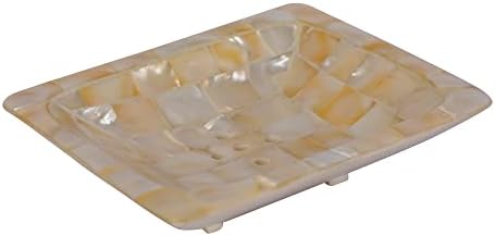 Square Mother of Pearl Soap Holder