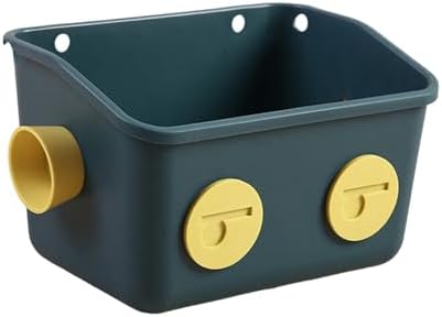 Shower Storage Organizer With Hooks Blue LZ 042901