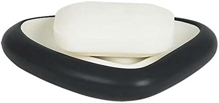 Spirella Etna Stoneware Soap Dish BlackWhite