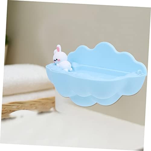 Modern Wall-Mounted Soap Holder No Drilling Easy to Clean - Bathroom Kitchen