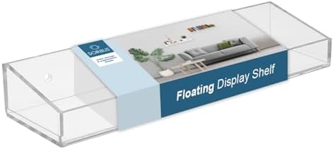 Floating Acrylic Bathroom Caddy 2-Pack