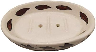 White Ceramic Handicraft Soap Dish tray