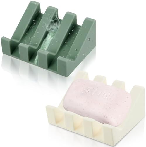 Cunhill Silicone Soap Dish with Drain