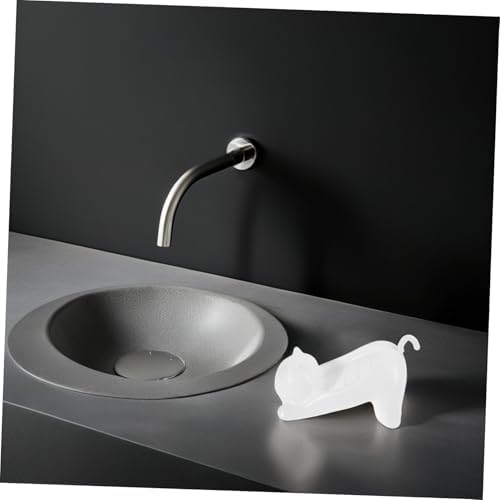 SKISUNO Cute Cat-Themed Self-Draining Soap Dish