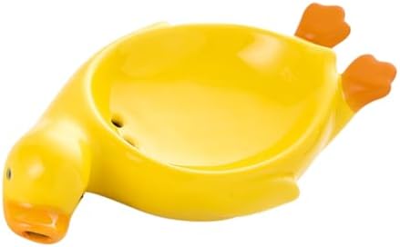 VALICLUD Cute DC Ceramic Dish Self-Draining Perfect for the Bathroom Kitchen