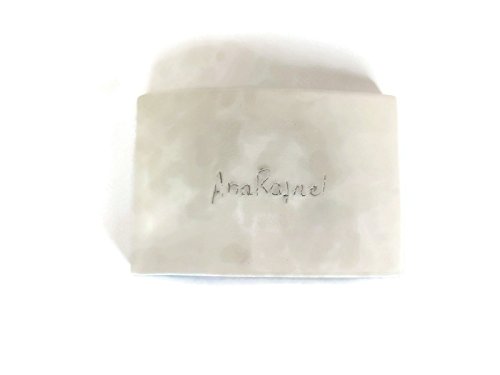 Dark Green Handmade Soap Dish Ceramic Minimalist Rectangle
