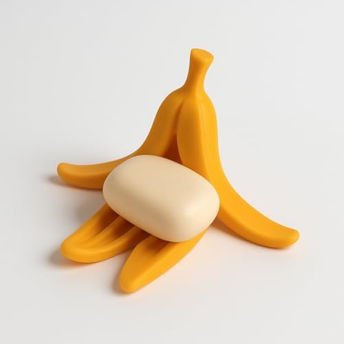 Banana Peel Playful Bath Soap Dispenser