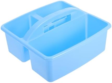 STOBOK Portable Office Organizer Caddy With Handle and Compartmentalization