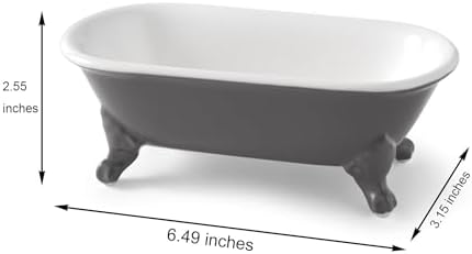 65 Ceramic Clawfoot Bathtub Soap Dish