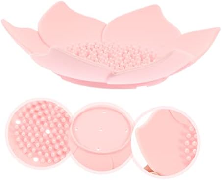 Two-Piece Silicone Flower Soap Organizer