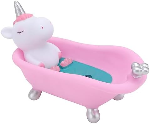 IMIKEYA Unicorn Soap Holder Bathtub Dish for Kids