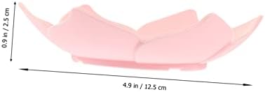 2pc Floral Silicone Soap Dish Holder