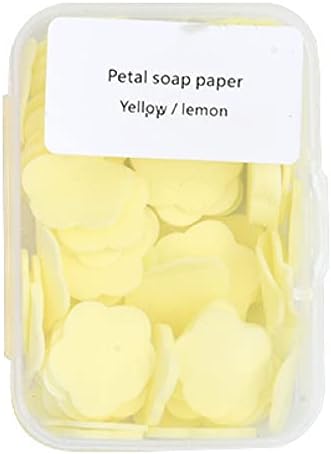 Fresh Yellow Lemon Petal Soap Sheets