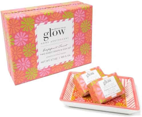 Grapefruit Twist Soap Dish Set