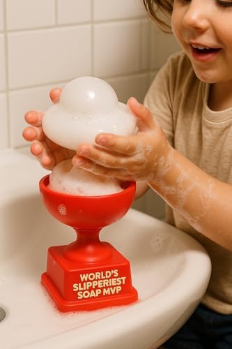 Champion Red Resin Soap Dish
