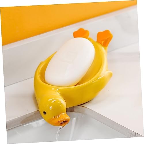 Luxshiny Ceramic Soap Dish Holder