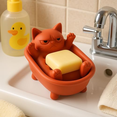Grumpy Cat Soap Dish 2 Smile with Your Grumpy Cat