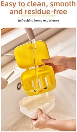 Adorable Travel HomeSoap Holder Cartoon Duck Design